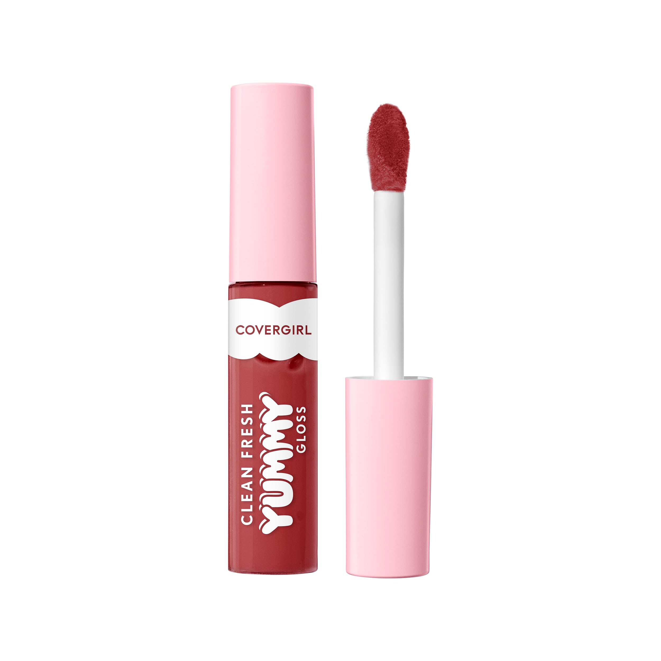 COVERGIRL Clean Fresh Yummy Gloss Sunrise Blush: labios hidratados con brillo suave