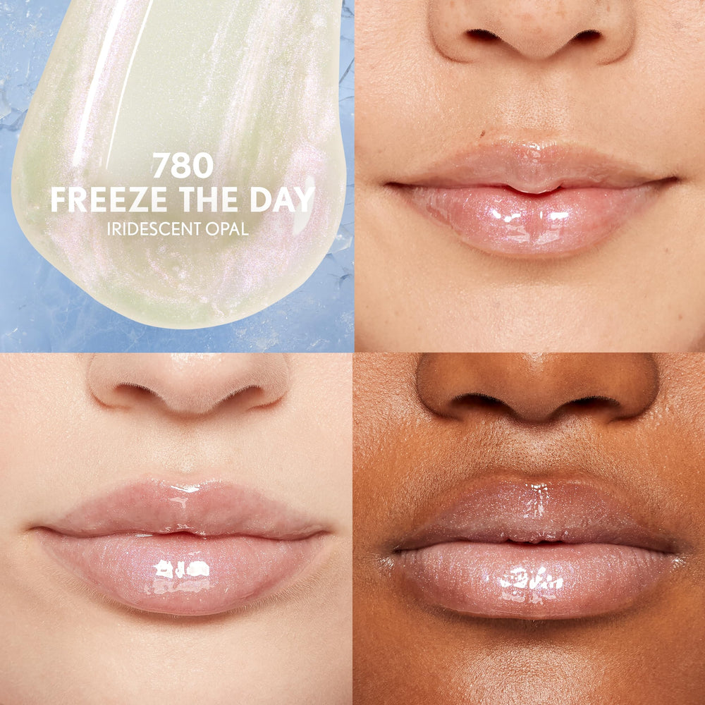 CoverGirl mint scent of Yummy Gloss for refreshing wear.