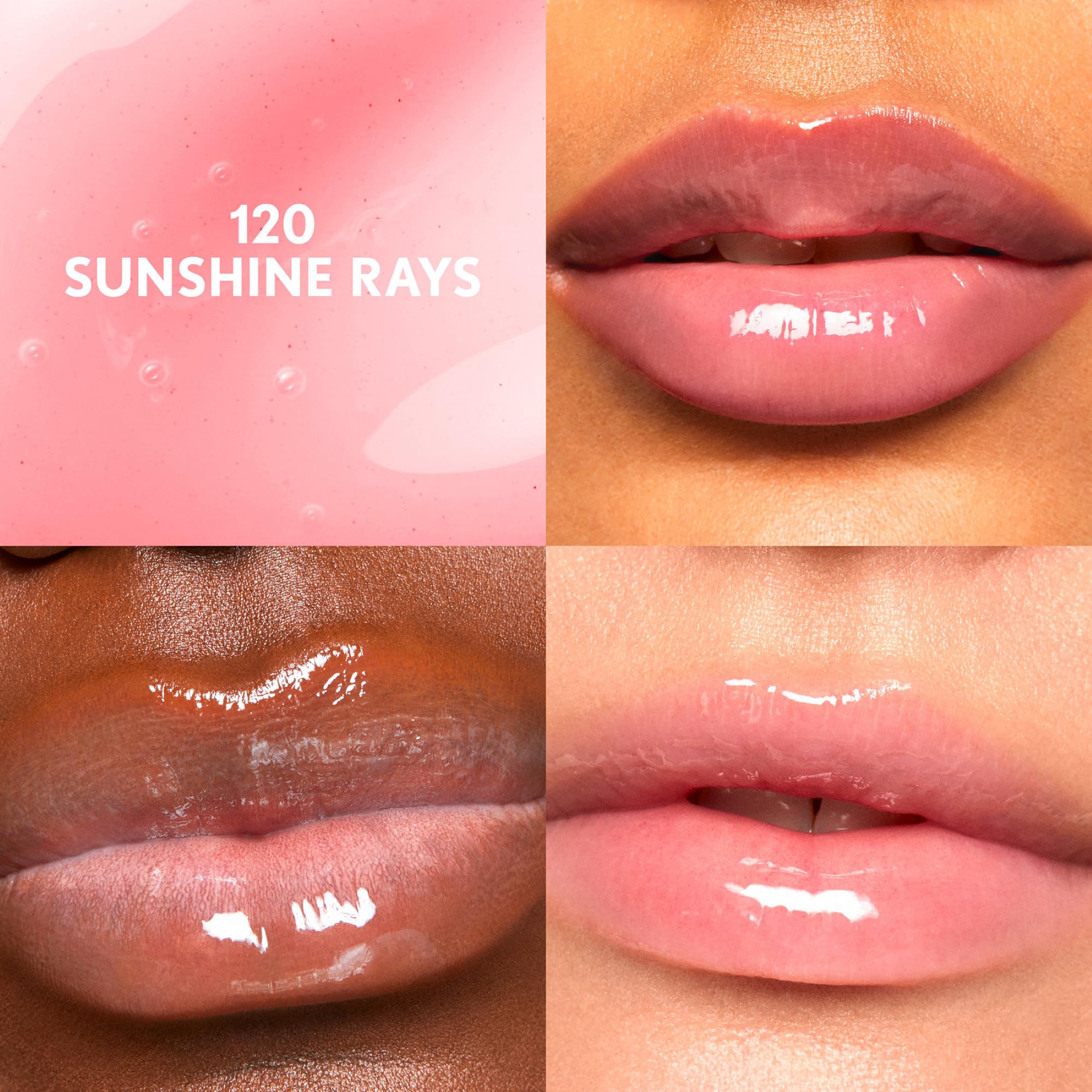 CoverGirl Clean Fresh Yummy Lip Gloss textura acolchada para comodidad diaria