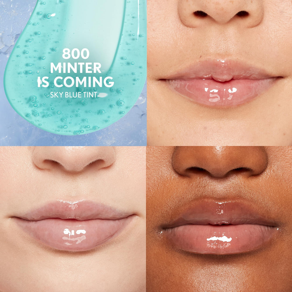 CoverGirl Clean Fresh Yummy Plumper Brillo Labial con brillo translúcido tono menta