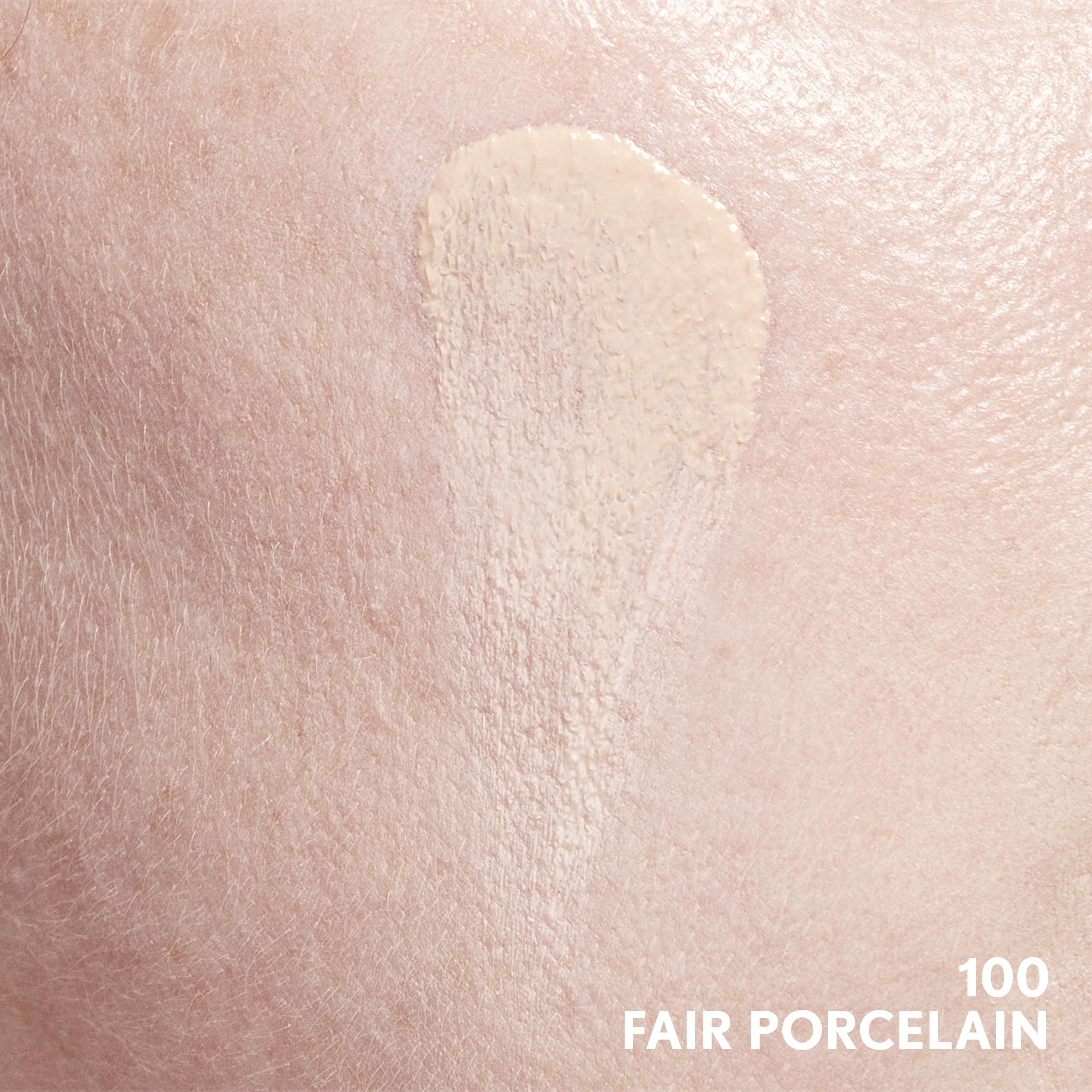 COVERGIRL Clean Invisible Foundation porcelain shade on skin with natural glow.