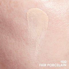 COVERGIRL Clean Invisible Foundation porcelain shade on skin with natural glow.