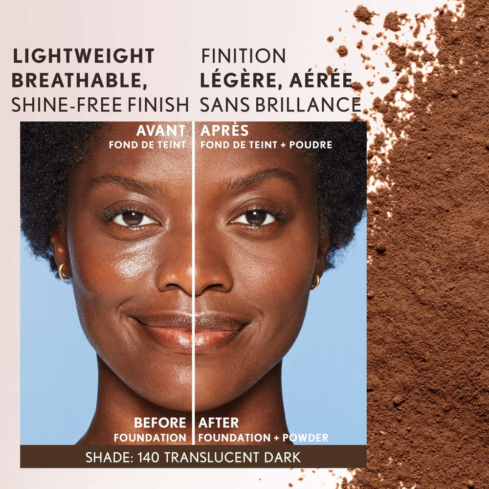 CoverGirl Clean Invisible Loose Powder uses natural-origin pigments for a soft finish.