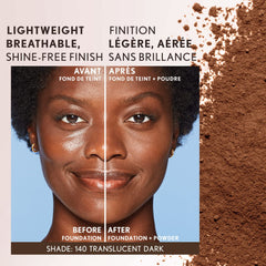 CoverGirl Clean Invisible Loose Powder uses natural-origin pigments for a soft finish.