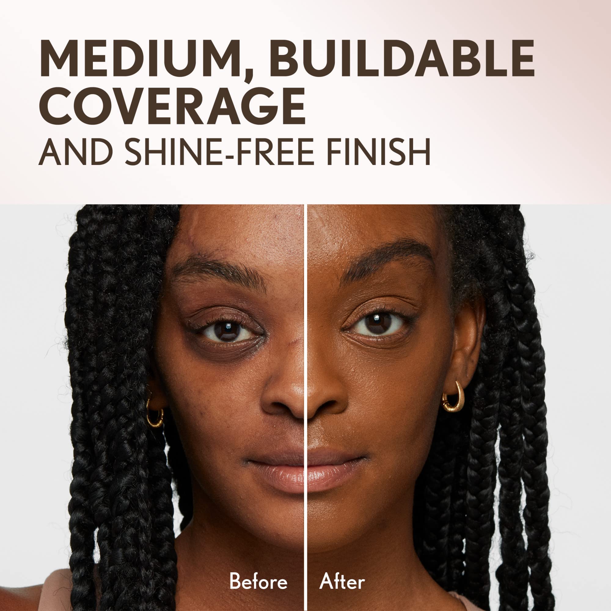 CoverGirl Clean Invisible Pressed Powder mirror for quick touch-ups.