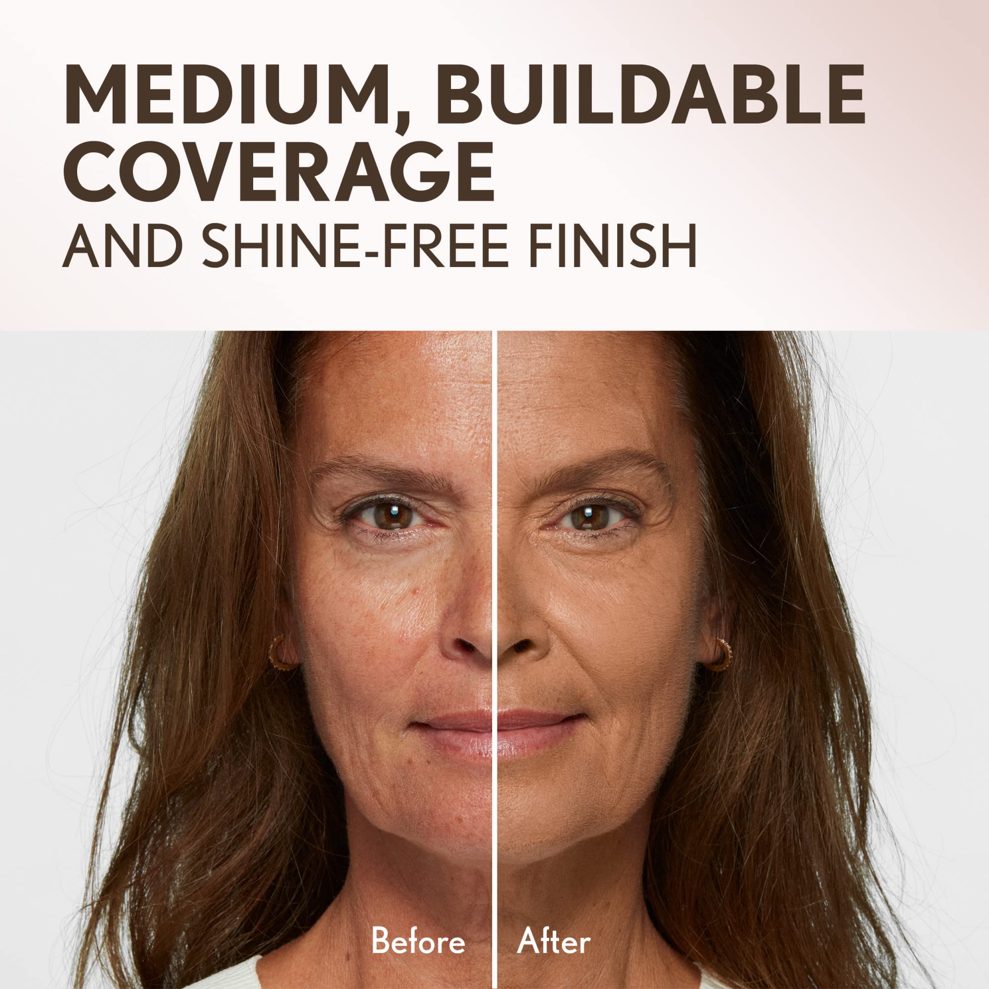 Oat flour texture absorbs oil for a matte, non-cakey look with CoverGirl powder.