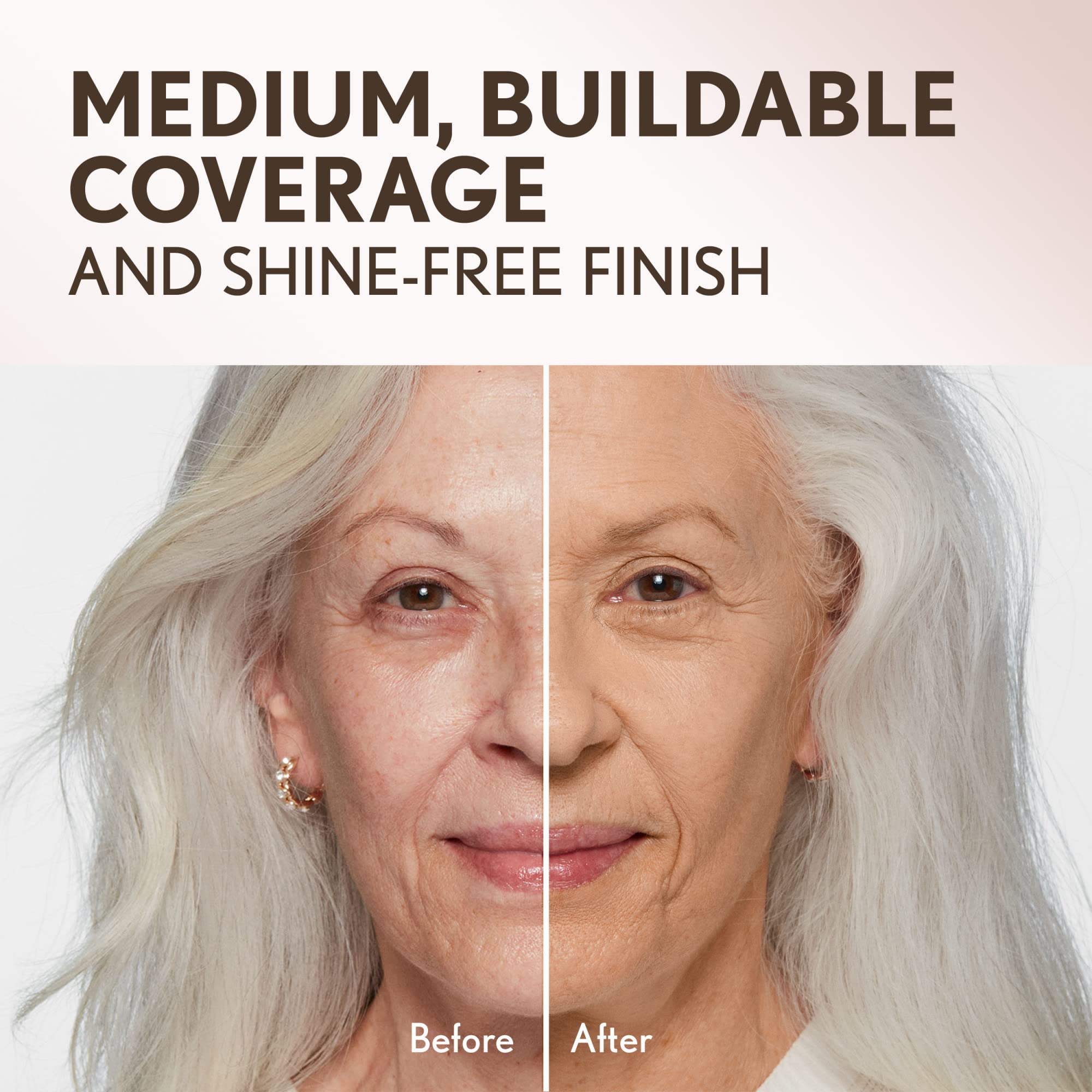 Close-up of the silky texture of CoverGirl Clean Invisible Pressed Powder.
