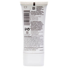 CoverGirl Clean Matte BB Cream texture swirl highlights blendable, lightweight coverage for light/medium skin.