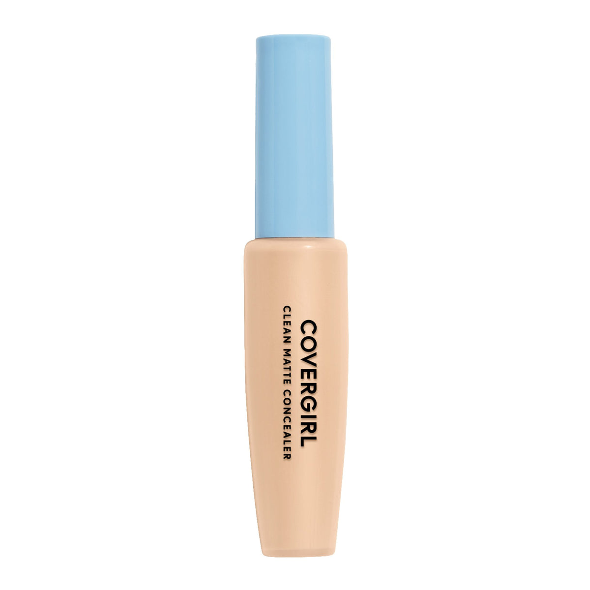 COVERGIRL Clean Matte Concealer tube showcasing oil-free formula for seamless coverage