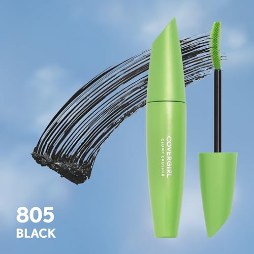 COVERGIRL Clump Crusher Mascara con aplicación que separa pestañas para acabado limpio