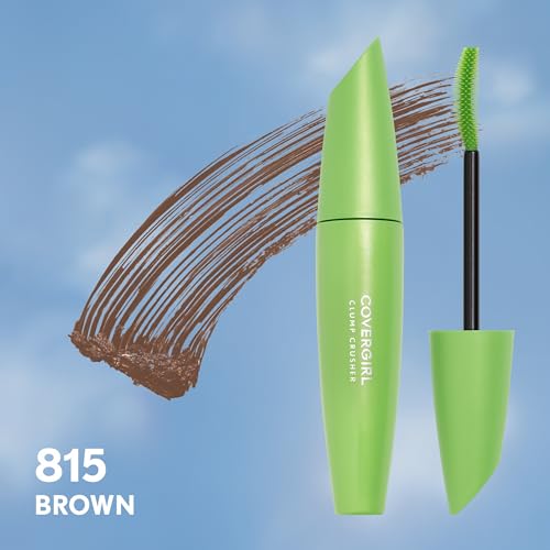 COVERGIRL Clump Crusher con cepillo curvo para cobertura desde la raíz