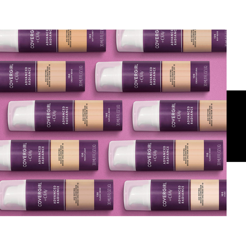 COVERGIRL Radiancia Avanzada: cobertura ajustable que se adapta a diferentes días.
