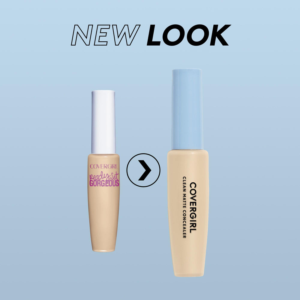CoverGirl concealer being dabbed for smooth, blendable coverage.