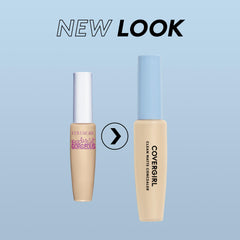 CoverGirl concealer being dabbed for smooth, blendable coverage.