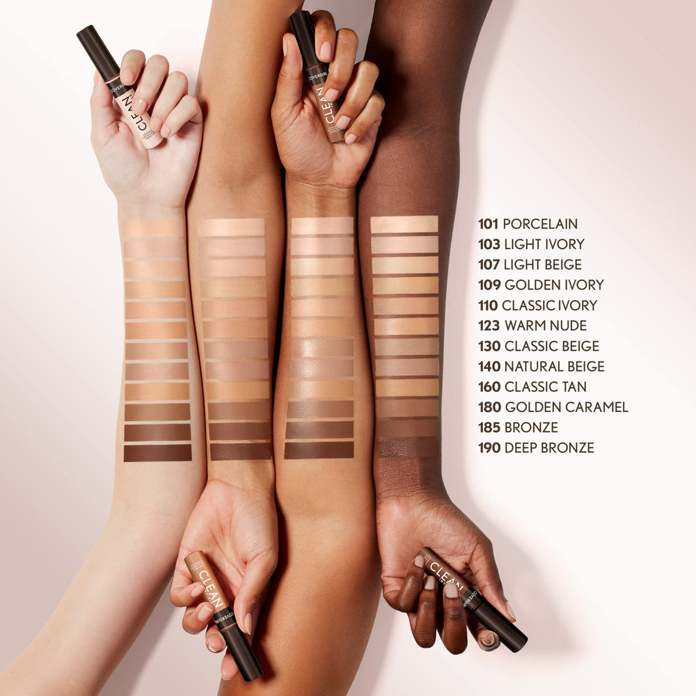 Covergirl Concealer envase reciclado 30 por ciento postconsumo.