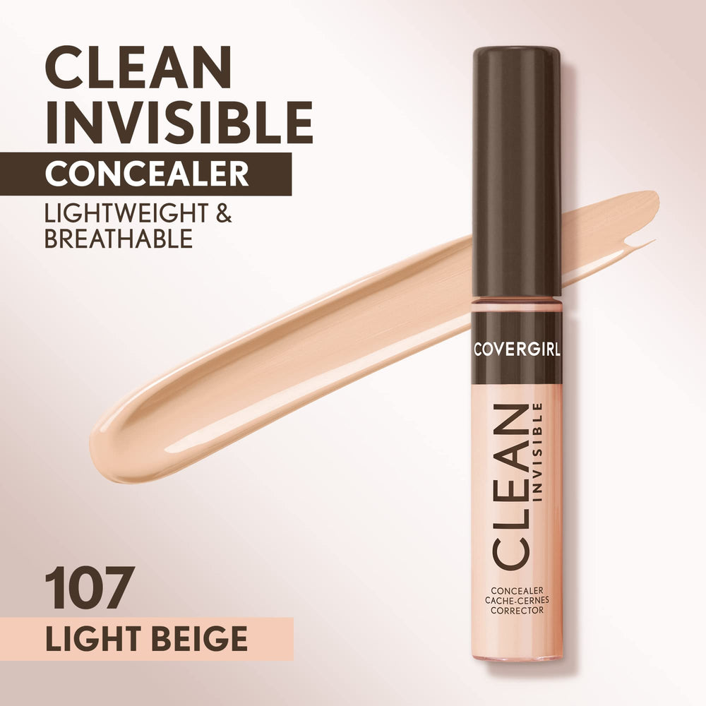 Covergirl Concealer textura cremosa e hidratante para piel suave.