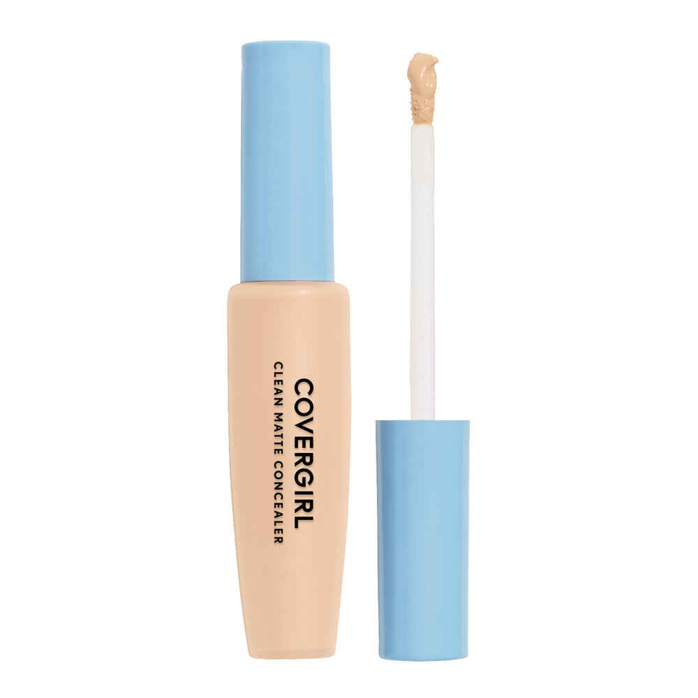Close-up of concealer texture with skin-brightening pigments visible.