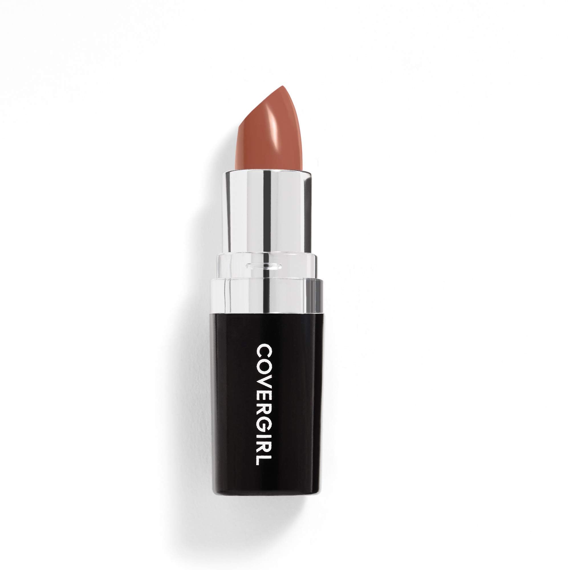 CoverGirl Continuous Color Lipstick Bronzed Glow swatch showing rich moisture.