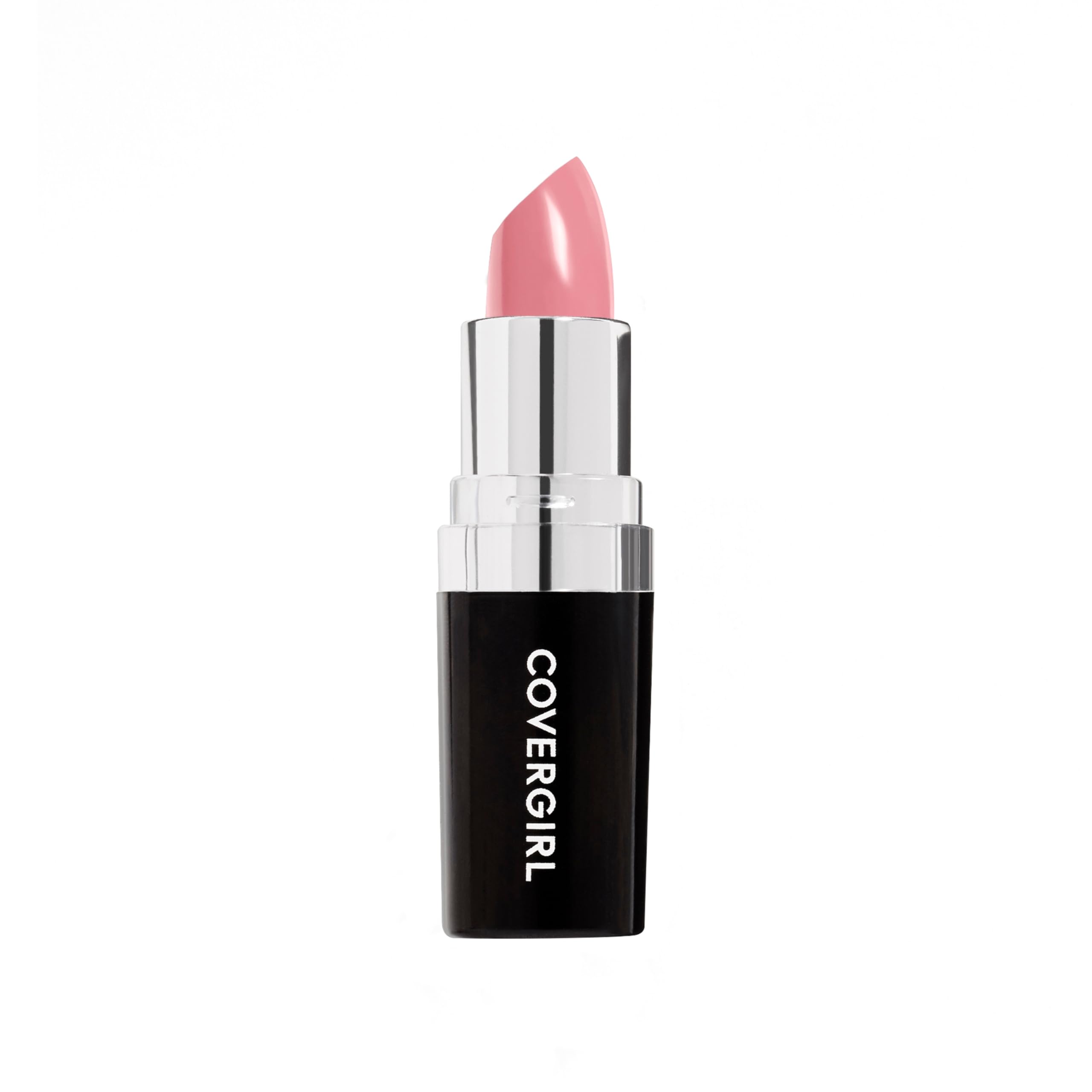 COVERGIRL Continuous Color Lipstick Rose Quartz 415 swatch for lasting color and moisture