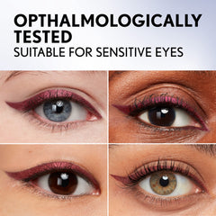 CoverGirl Dazzling Burgundy 295 swatch on skin showing rich color payoff.