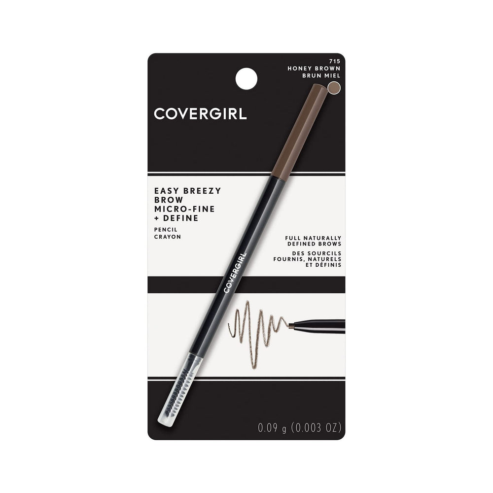 COVERGIRL Easy Breezy Brow spoolie blends brows for easy grooming.