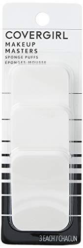 Esponjas COVERGIRL aptas para piel sensible para uso diario.