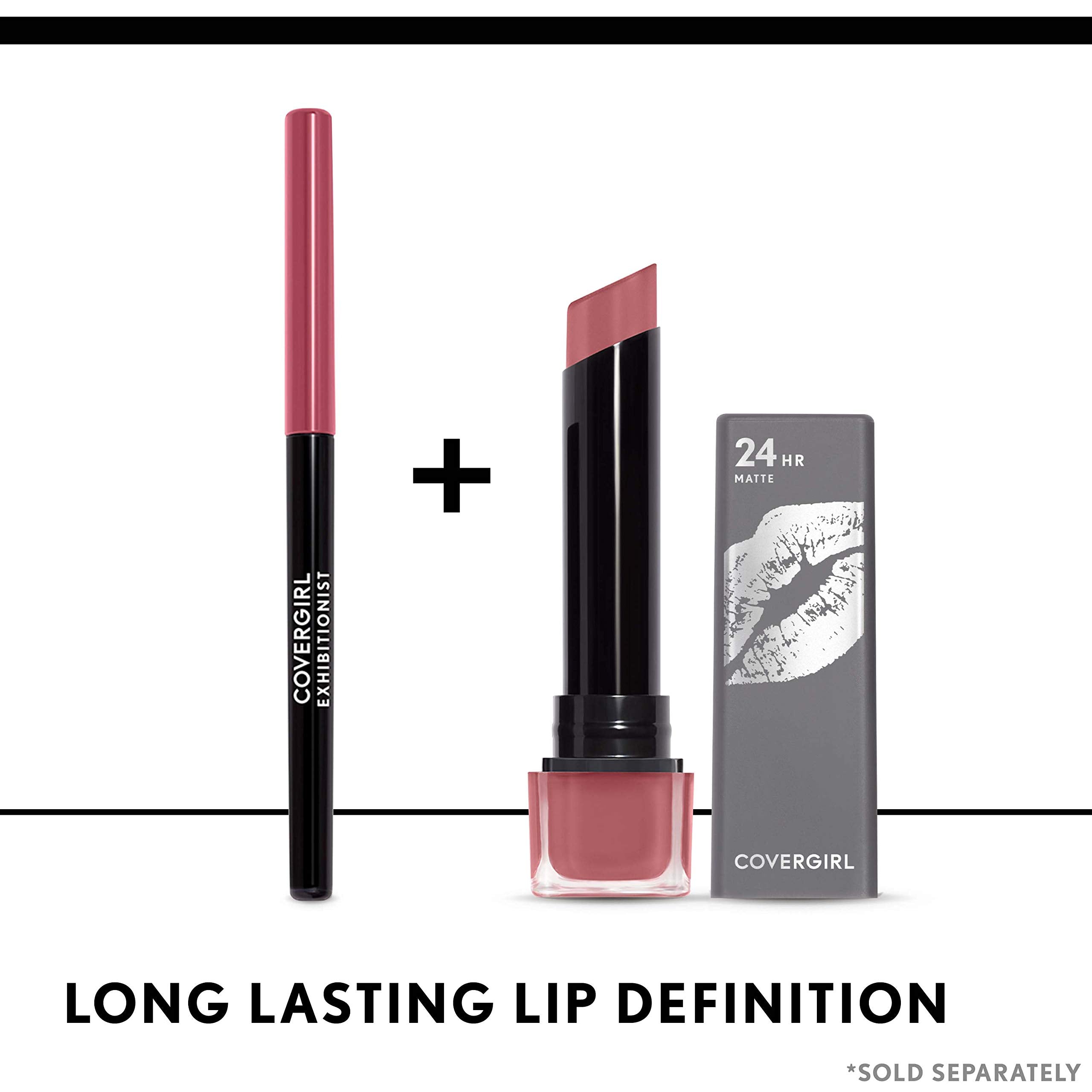 COVERGIRL exhibicionista labial ultra mate Risky Business color de larga duración para toda la jornada.