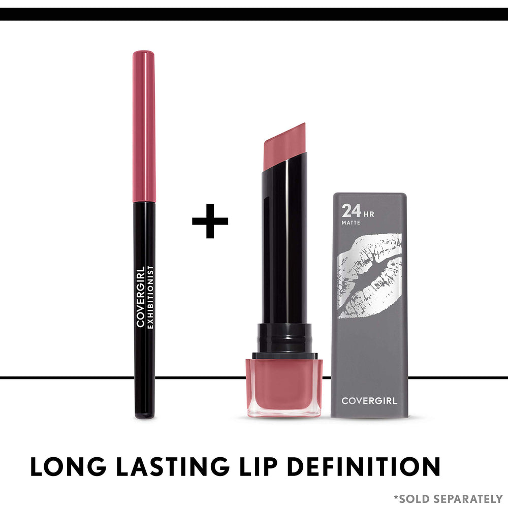 COVERGIRL exhibicionista labial ultra mate Risky Business color de larga duración para toda la jornada.