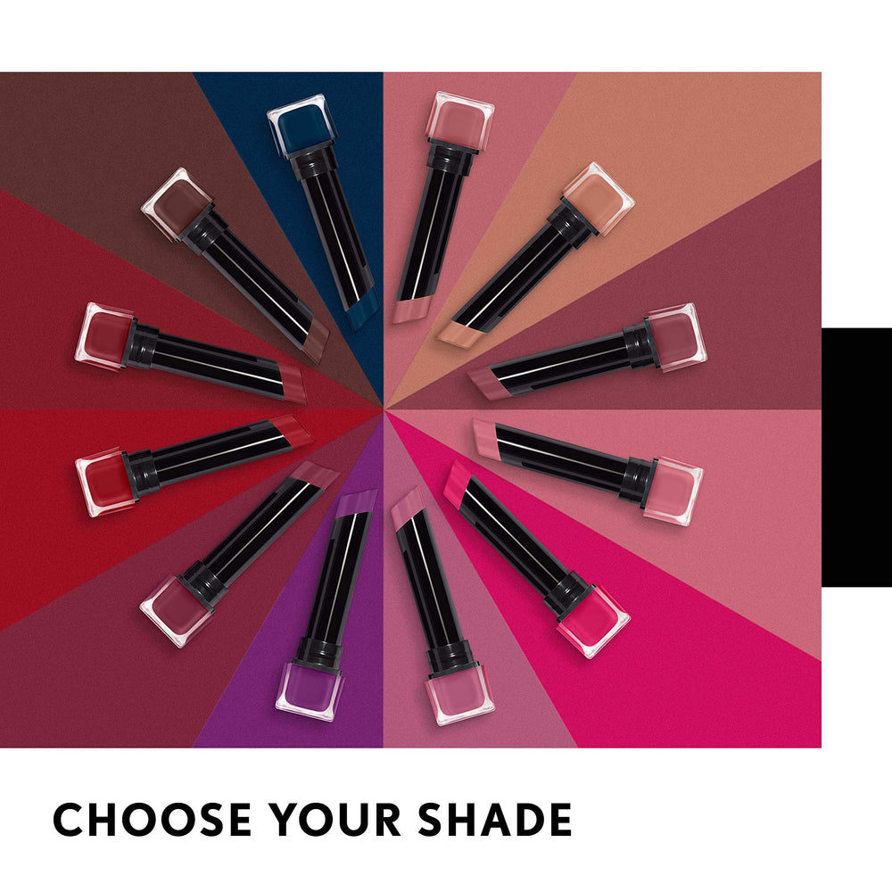 COVERGIRL exhibicionista labial ultra mate Risky Business hidratación rápida para labios secos.