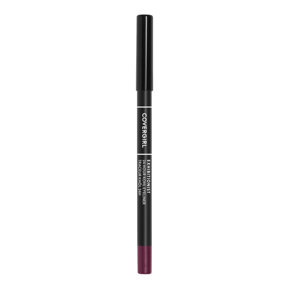 COVERGIRL Exhibitionist burgundy gel eyeliner packaging, ideal for on-the-go touch-ups.