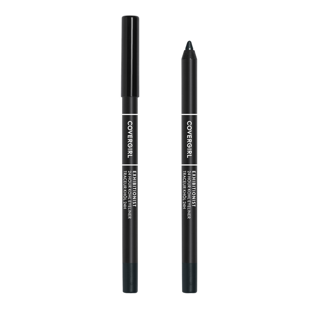Close-up of the gel texture of COVERGIRL Exhibitionist eyeliner for smooth application