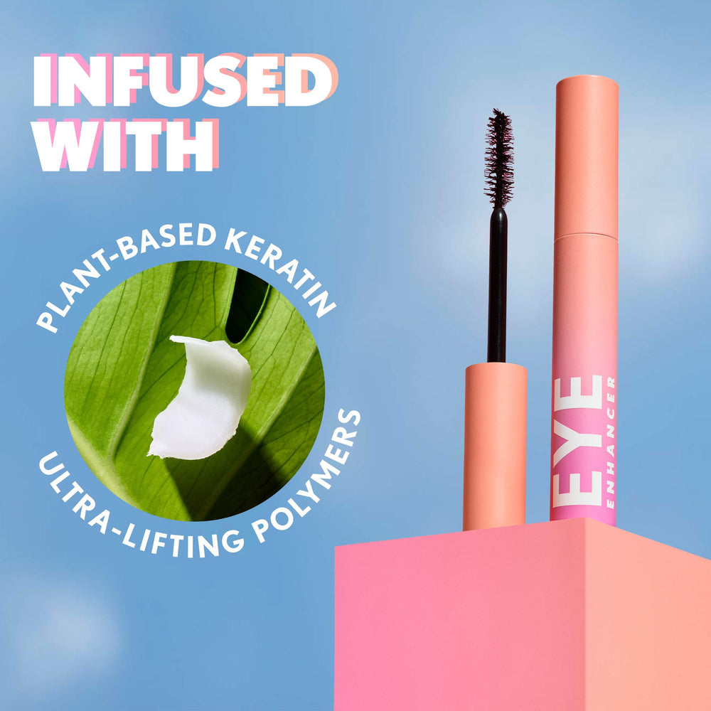 CoverGirl Eye Enhancer Berry Brown suitable for all lash types.