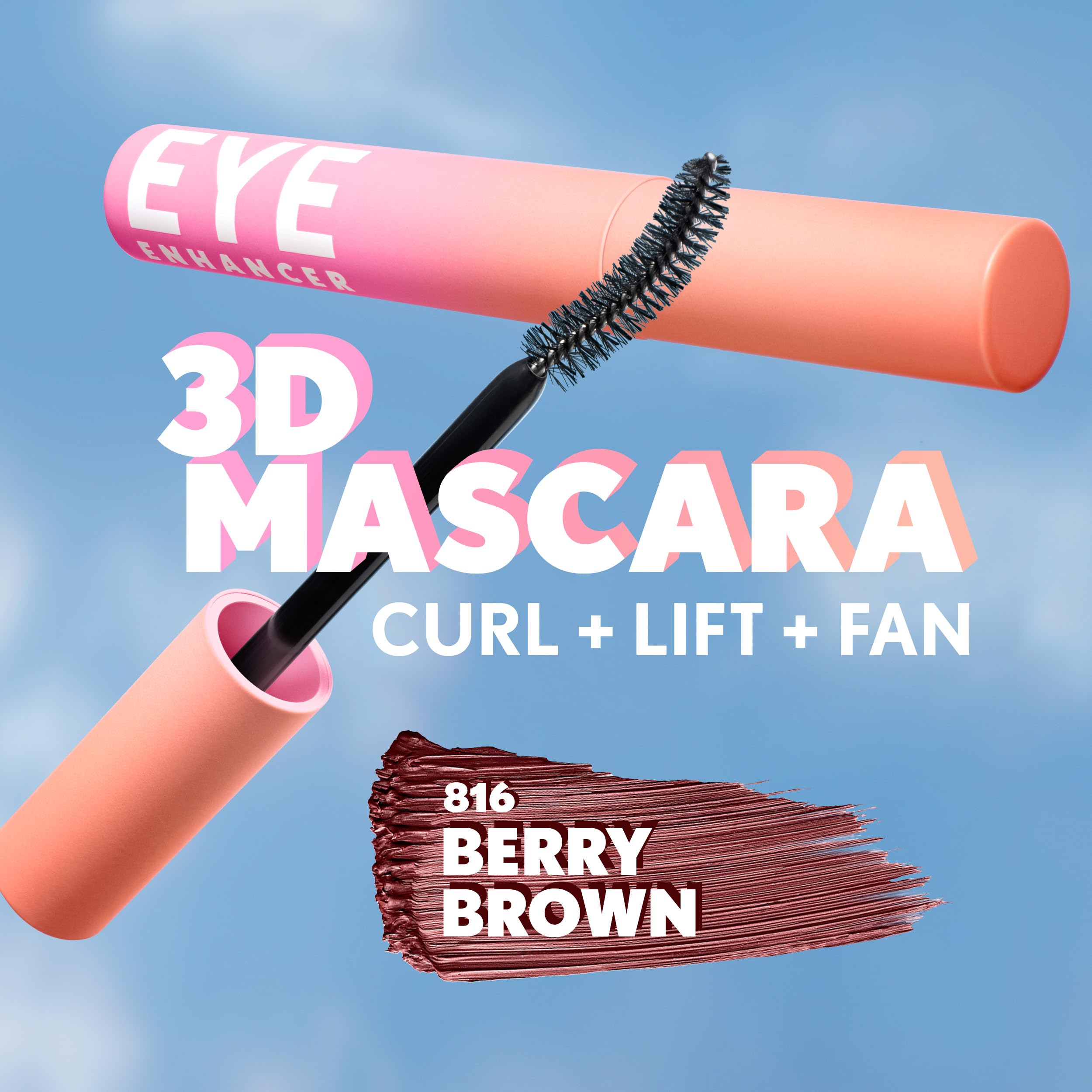 CoverGirl Eye Enhancer Berry Brown shade Berry Brown perfects look.