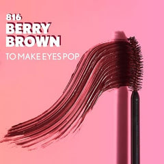 CoverGirl Eye Enhancer Berry Brown keratin lifting wax formula delivers lift.