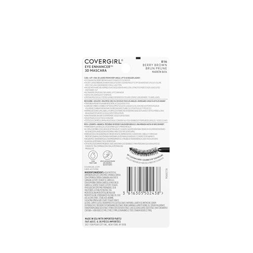 CoverGirl Eye Enhancer Berry Brown elevates eye definition and depth.