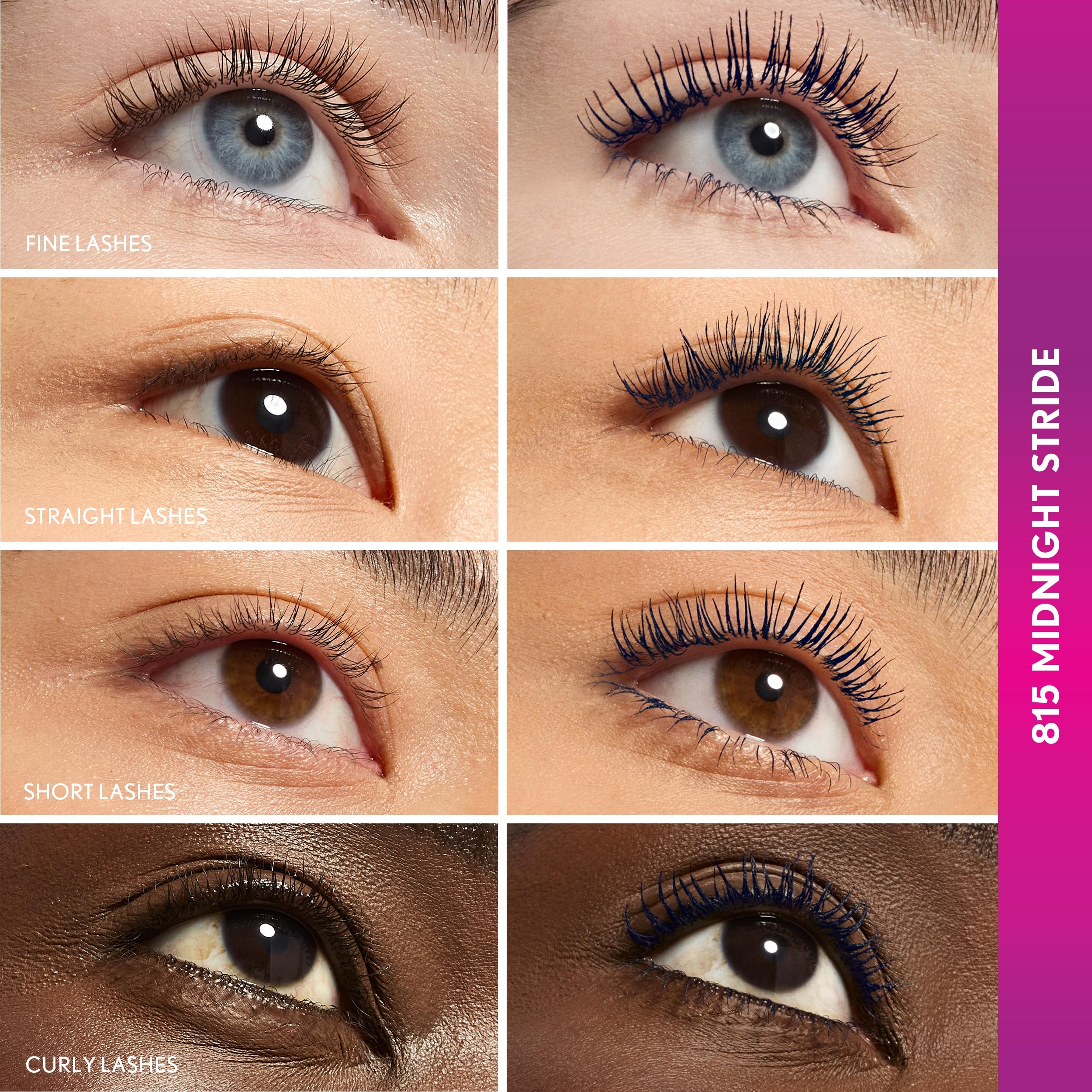 COVERGIRL Eye Enhancer Wrap Tubing Mascara define instantáneamente para una mirada más amplia.