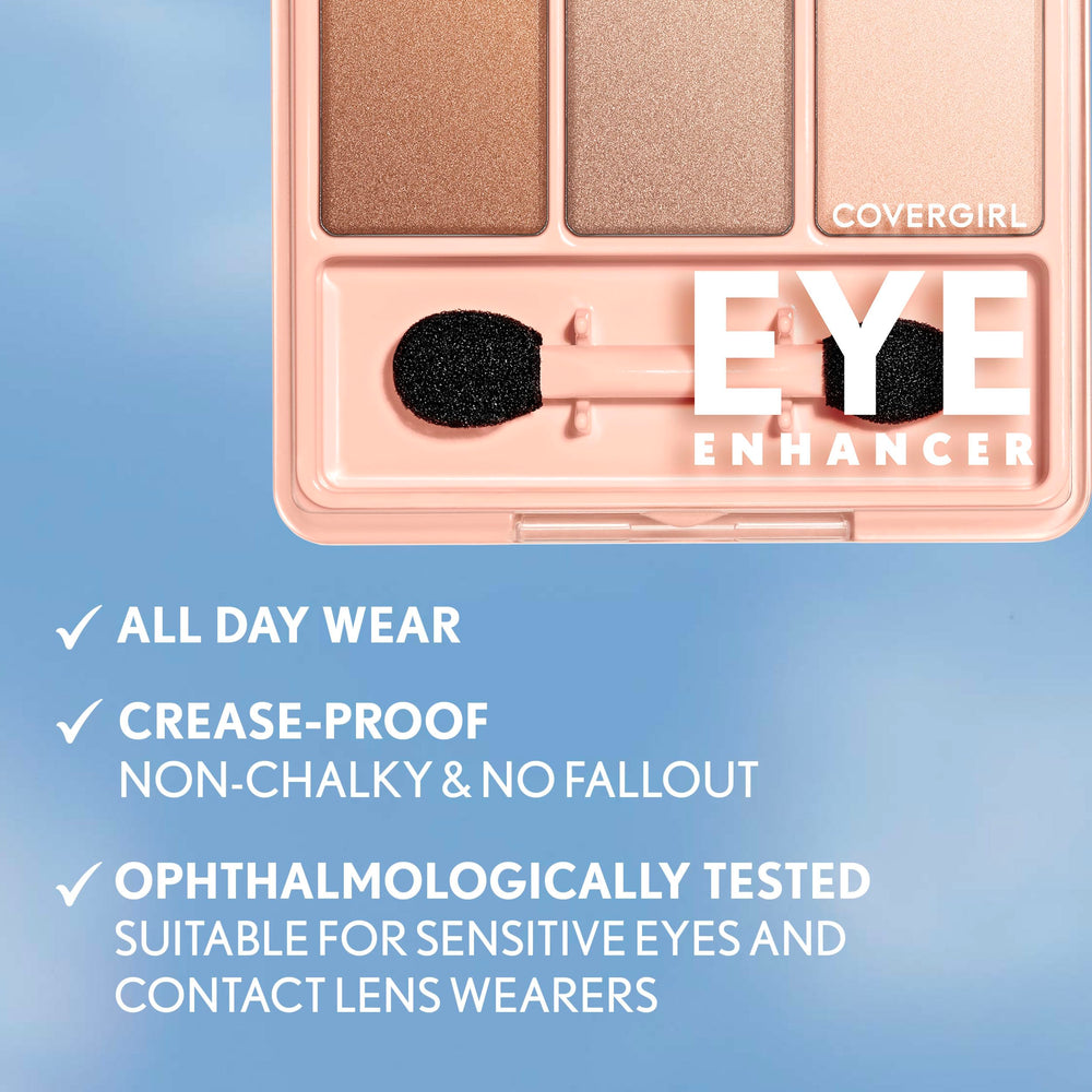 CoverGirl double-ended applicator enabling both light wash and dramatic definition.