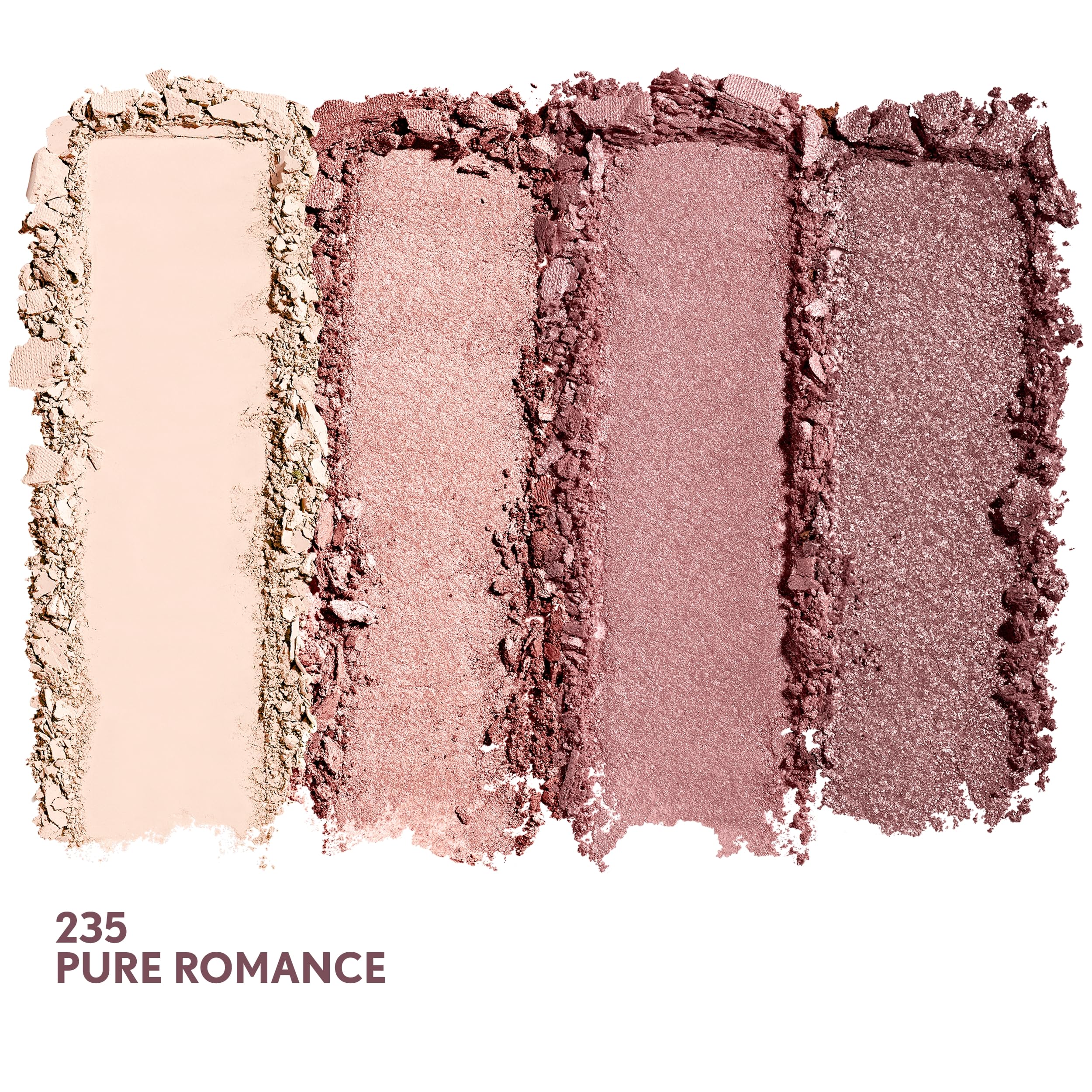 Interior view of CoverGirl Eye Enhancers 4-Kit with four colors ready for smoky eyes