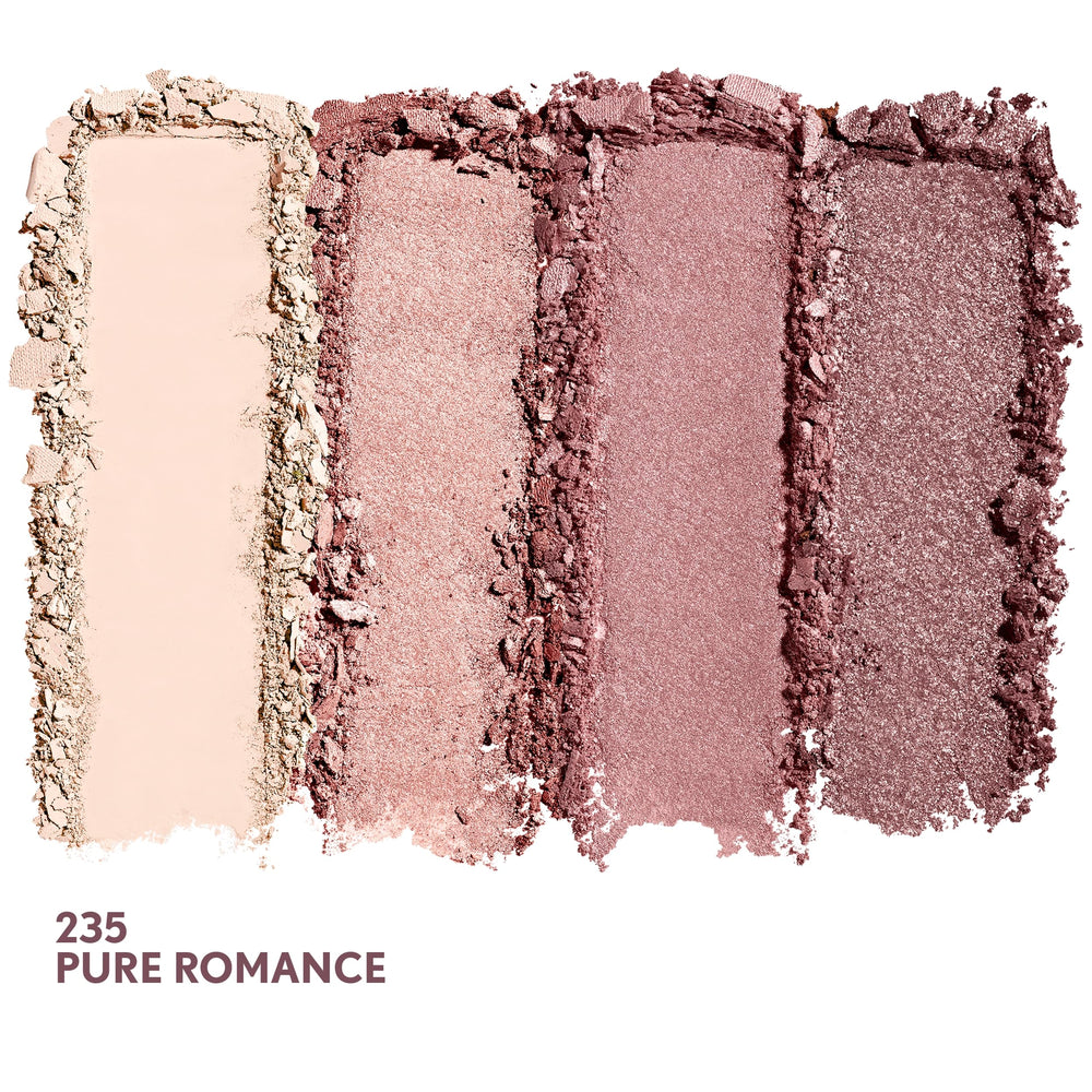 Interior view of CoverGirl Eye Enhancers 4-Kit with four colors ready for smoky eyes