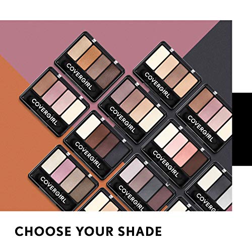 CoverGirl Eye Enhancers natural look using single shade application.