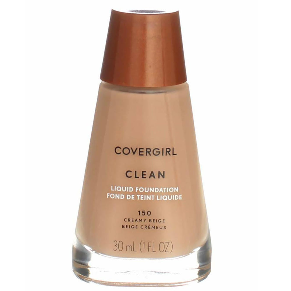 Fundación COVERGIRL limpia en botella para piel natural y fresca.