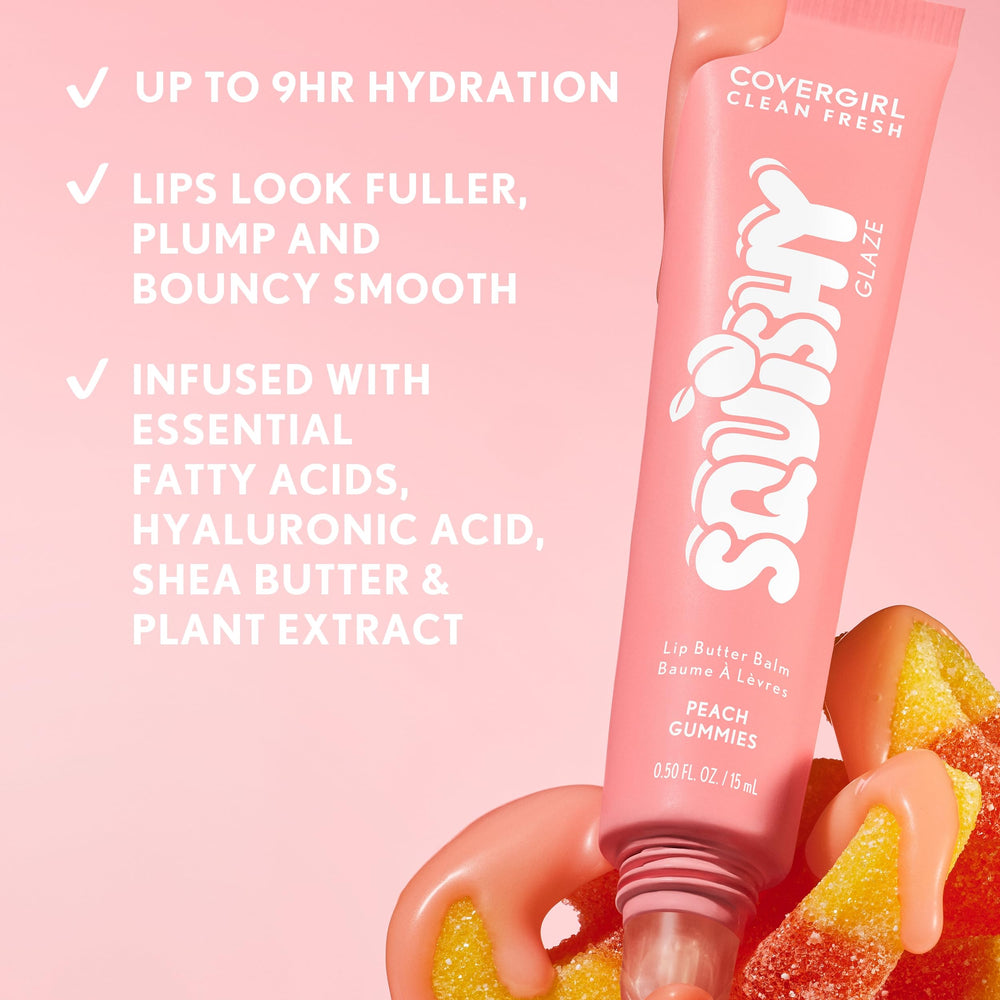 Hidratación de hasta 9 horas para labios de COVERGIRL.