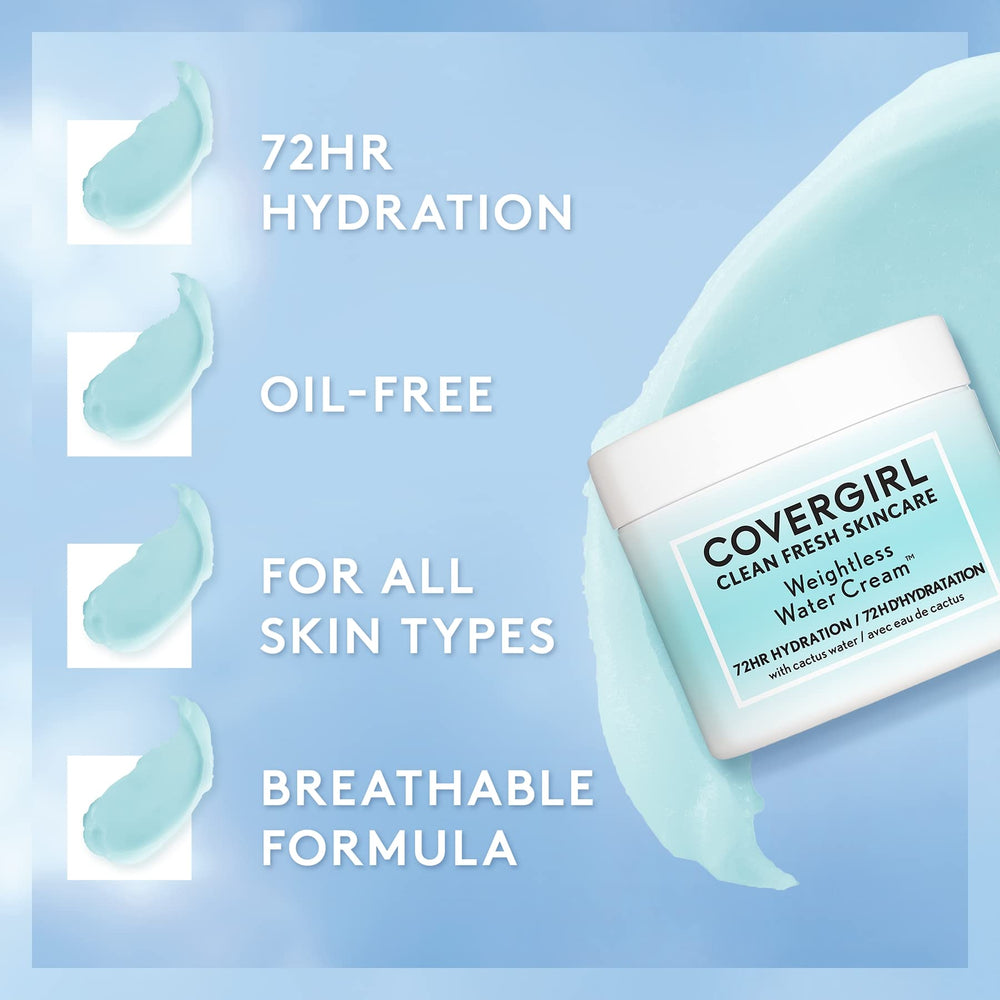 COVERGIRL TruClean agua de cactus para hidratación natural