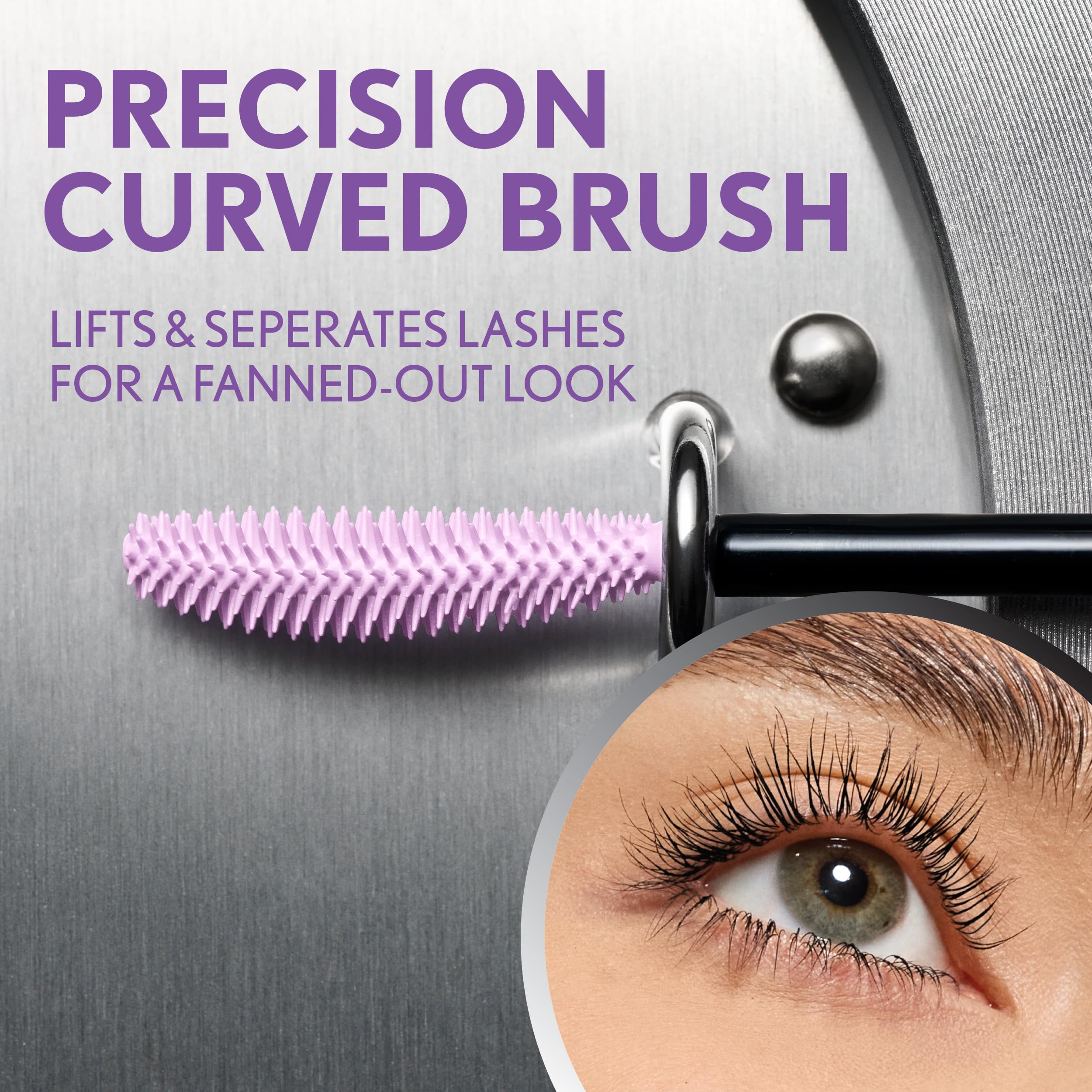 COVERGIRL Lash Blast Bond Mascara acabado libre de grumos para rizo definido