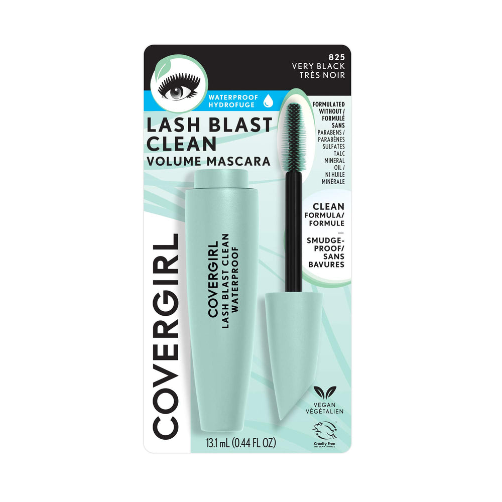 CoverGirl Lash Blast Clean fórmula resistente al agua para días activos