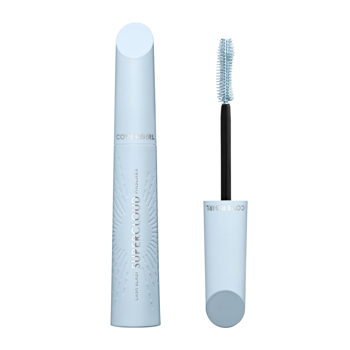 CoverGirl Lash Blast Supercloud aplicación suave para pestañas definidas.