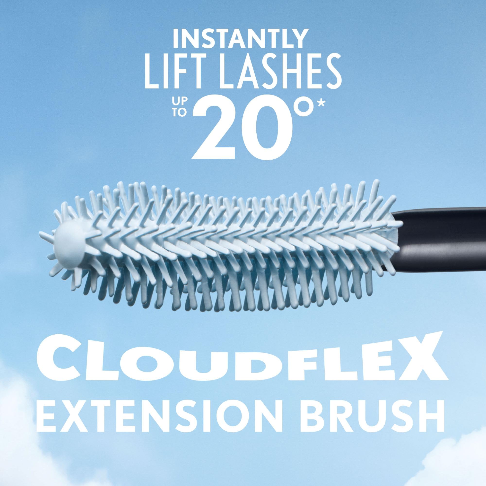 CoverGirl Lash Blast Supercloud sin mancha para todo el día.