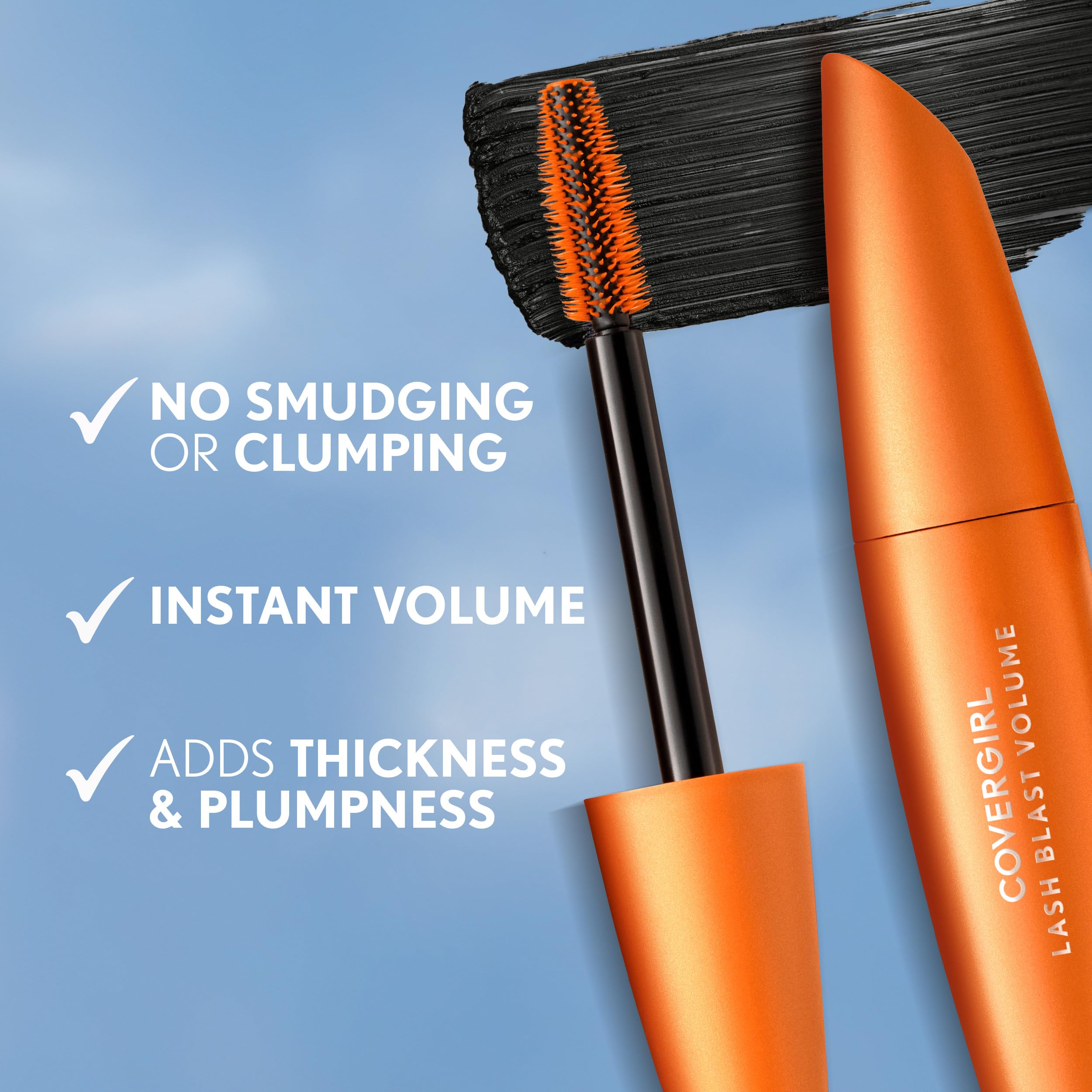 Four shade options for Lash Blast Volume Mascara versatility