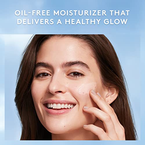 COVERGIRL oil-control demonstration shows surface shine reduction.