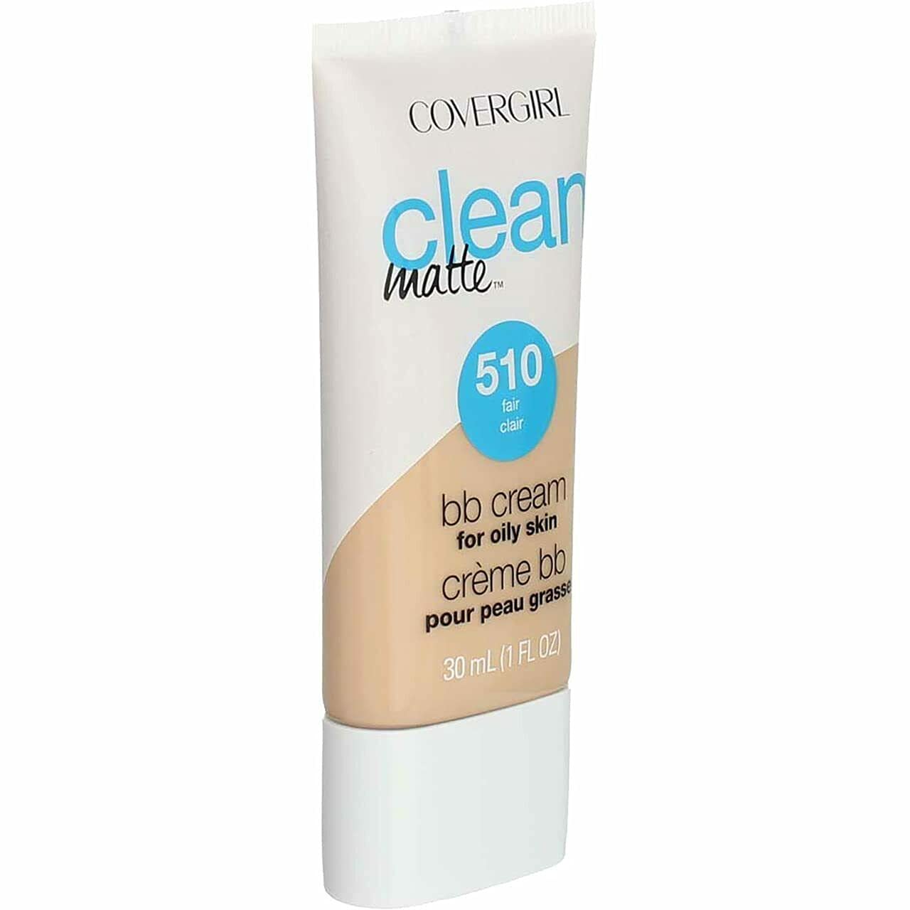 CoverGirl foundation swatch on fair skin, blends evenly for a natural look